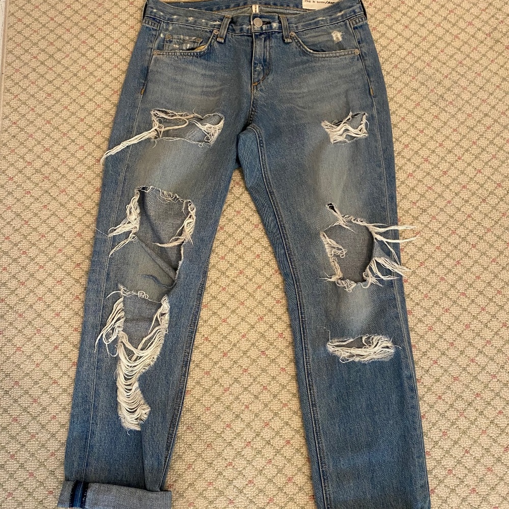 Rag & Bone Boyfriend Jean, NWOT, 26